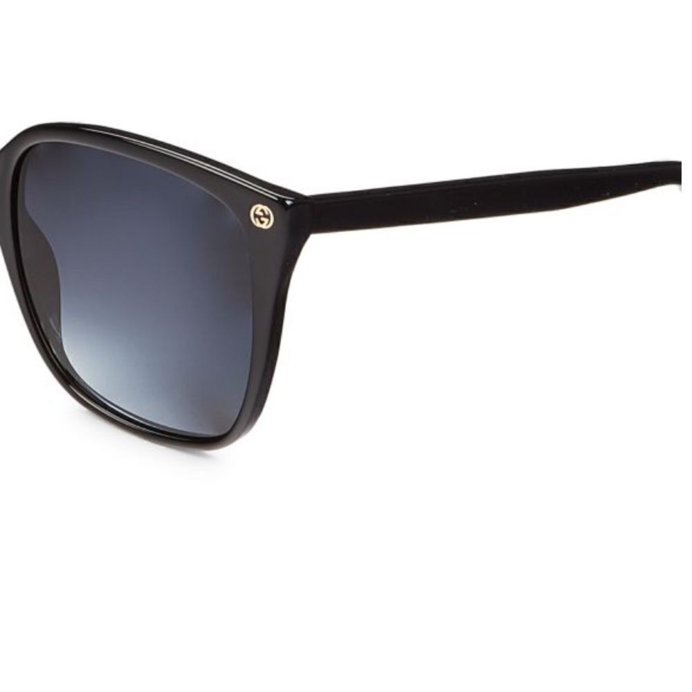 GUCCI GG0022S 57MM Square Cat Eye Sunglasses NWT $700 - Picture 4 of 9